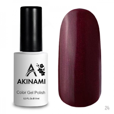 Akinami Color Gel Polish Marsala Pearl - №024